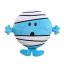 Rainbow - Mr. Men: Mr. Bump plüss figura - JátékManufaktúra