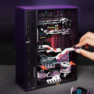 RoboTime - 3D mechanikus puzzle: Golyópálya - Jövő városa - JátékManufaktúra