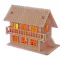 Woodcraft Drevené 3D puzzle Vila