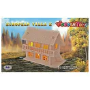 Woodcraft Drevené 3D puzzle Vila