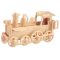 Woodcraft Drevené 3D puzzle Lokomotíva malá