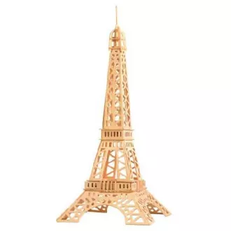 Woodcraft Drevené 3D puzzle slavné budovy Eiffelova veža