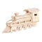 Woodcraft Drevené 3D puzzle Lokomotiva