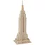 Woodcraft Drevené 3D puzzle Empire State Building