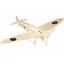 Woodcraft Drevené 3D puzzle spitfire