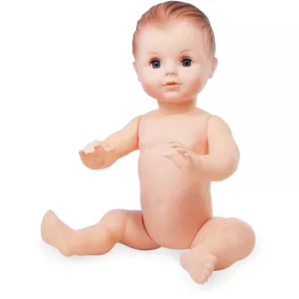 Petitcollin Fürdethető baba 50 cm (kék szemű) - JátékManufaktúra