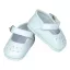 Petitcollin Fehér cipőcske (27 cm-es babához) - JátékManufaktúra