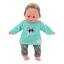 Petitcollin Baba 36 cm - Petit Câlin Gipsy - JátékManufaktúra