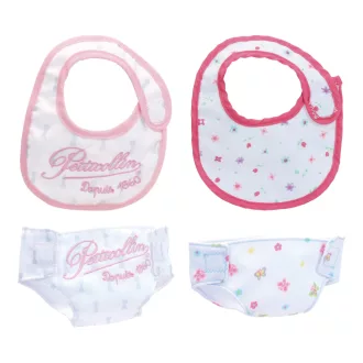 Petitcollin Előke és pelenka szett (36-40 cm-es babához) - JátékManufaktúra