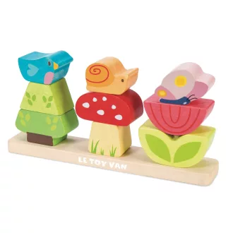 Le Toy Van Petilou - Vidám kert építőkockák - JátékManufaktúra