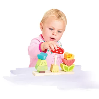 Le Toy Van Petilou - Vidám kert építőkockák - JátékManufaktúra