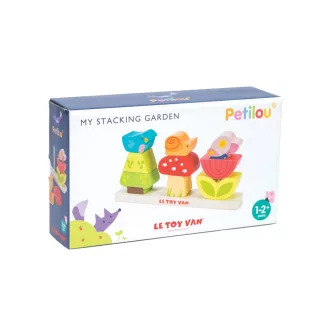 Le Toy Van Petilou - Vidám kert építőkockák - JátékManufaktúra