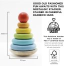 Le Toy Van - Szivárvány toronyépítő - JátékManufaktúra