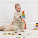 Le Toy Van - Szivárvány toronyépítő - JátékManufaktúra