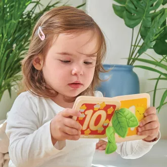 Le Toy Van Petilou - Fa lapozó: Számolás - JátékManufaktúra