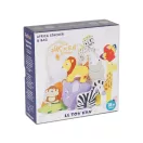 Le Toy Van Petilou - Toronyépítő Afrika, 9 db - JátékManufaktúra