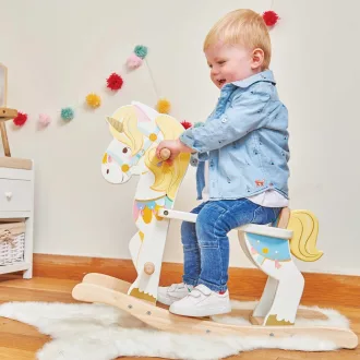 Le Toy Van Petilou - Fa hintaló unikornis - JátékManufaktúra