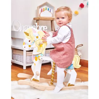 Le Toy Van Petilou - Fa hintaló unikornis - JátékManufaktúra