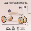 Le Toy Van - Szivárványos futóbicikli - JátékManufaktúra