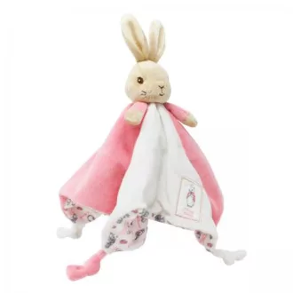 Rainbow Flopsy nyuszi nyunyóka - rózsaszín - JátékManufaktúra