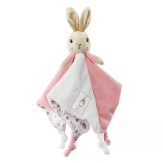 Rainbow Flopsy nyuszi nyunyóka - rózsaszín - JátékManufaktúra