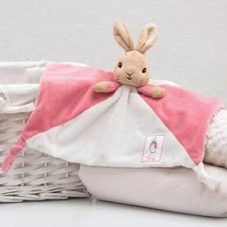 Rainbow Flopsy nyuszi nyunyóka - rózsaszín - JátékManufaktúra