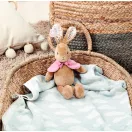 Rainbow Flopsy nyuszi plüss - hosszú fülű, Signature - JátékManufaktúra