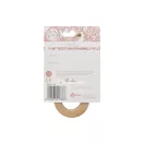 Rainbow Flopsy nyuszi csörgő - fa gyűrűvel - JátékManufaktúra