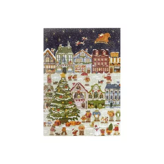 RoboTime - Puzzle: Kiskutyák karácsonya (1000 darabos) - JátékManufaktúra