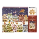 RoboTime - Puzzle: Kiskutyák karácsonya (1000 darabos) - JátékManufaktúra