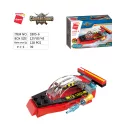 Qman Water Cannon 1805-6 - Tűzoltó csónak - JátékManufaktúra