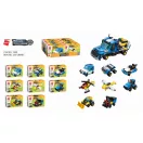 Qman City Tow Truck 1809 - 8 az 1-ben vontató készlet - JátékManufaktúra