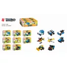 Qman City Tow Truck 1809 - 8 az 1-ben vontató készlet - JátékManufaktúra