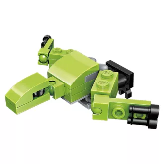 Qman Squros 2102-10 - Pteroszaurusz robot (3 az 1-ben) - JátékManufaktúra