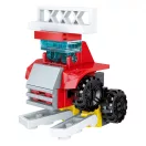 Qman Squros 2102-2 - Flame tűzoltóautó létrával (3 az 1-ben) - JátékManufaktúra