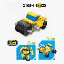 Qman Police Engineering Team 2105 - 10 darabos szett (3 az 1-ben) - JátékManufaktúra