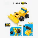 Qman Police Engineering Team 2105 - 10 darabos szett (3 az 1-ben) - JátékManufaktúra