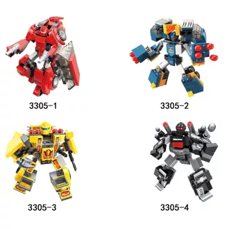 Qman Blast Ranger 3305 - Készlet (4 db) - JátékManufaktúra