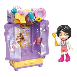 Qman UNA Series 34011-7 - Cukrász ruhásszekrény - JátékManufaktúra