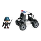 Qman Police W11011-4 - Rendőrségi dzsip - JátékManufaktúra