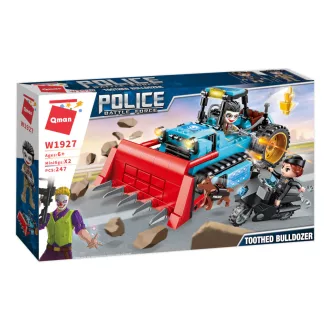 Qman Police Battle Force W1927 - Bulldózer - JátékManufaktúra