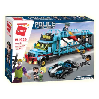 Qman Police Battle Force W1929 - Kamionos rajtaütés - JátékManufaktúra