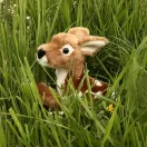 Rappa Plüss fekvő őzike 22 cm ECO-FRIENDLY - JátékManufaktúra