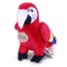 Rappa - Plüss vörös ara papagáj 24 cm, ECO-FRIENDLY - JátékManufaktúra