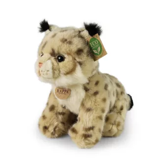 Rappa Plüss ülő hiúz 25 cm ECO-FRIENDLY - JátékManufaktúra
