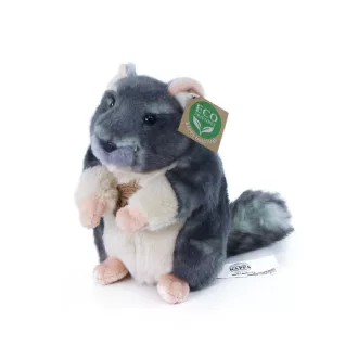 Rappa - Plüss csincsilla, álló 15 cm, ECO-FRIENDLY - JátékManufaktúra