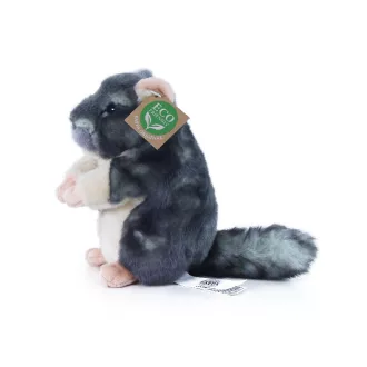 Rappa - Plüss csincsilla, álló 15 cm, ECO-FRIENDLY - JátékManufaktúra