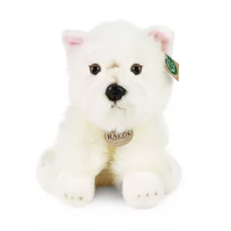 Rappa Plüss ülő westie 30 cm ECO-FRIENDLY - JátékManufaktúra