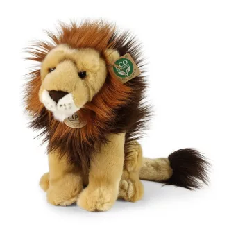 Rappa Plüss ülő oroszlán 25 cm ECO-FRIENDLY - JátékManufaktúra