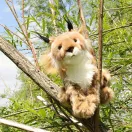 Rappa Plüss ülő hiúz 23 cm ECO-FRIENDLY - JátékManufaktúra